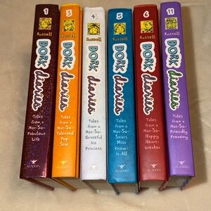 Dork Diaries Book Set #1,3,4,5,6,11